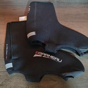 Louis Garneau Cycling Shoe Cover L Black NEO PRO Neoprene Thermal Weather Protec